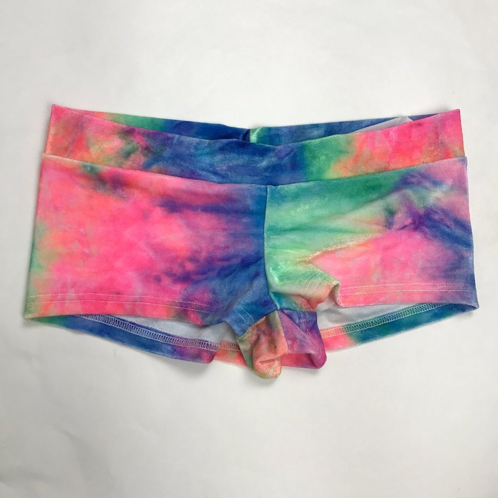 iHeartRaves Tie Dye Shorts